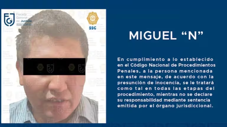 Fiscalía de CDMX solicitará ayuda a la GN en caso de Miguel ‘N’, presunto feminicida serial de Iztacalco; ésta es la razón