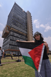 UNAM será respetuosa con campamento instalado pro Palestina